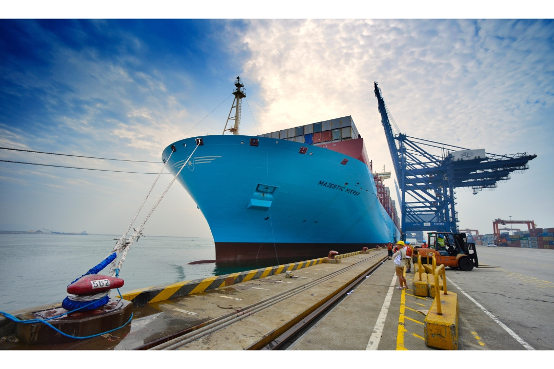 YICT Receives Maiden Voyage Call from Maersk’s New 18,000-TEU Vessel