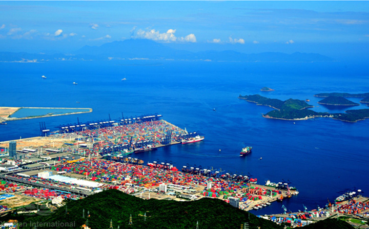 Yantian Port on 14 August 2010